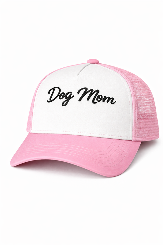 Prayer FM Dog Mom Embroidered Baseball Cap Adjustable Cotton